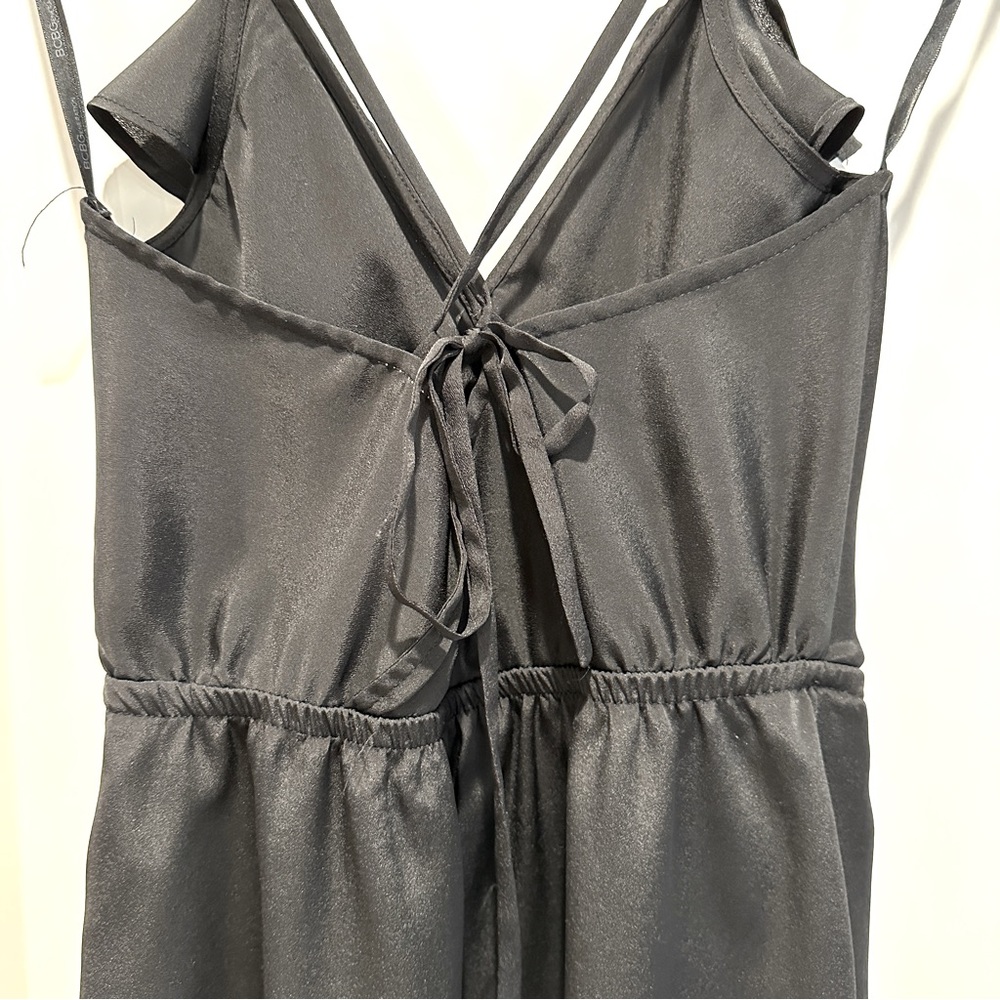 Bcbgeneration Ruffle Front Cross Strap Back Dress… - image 5